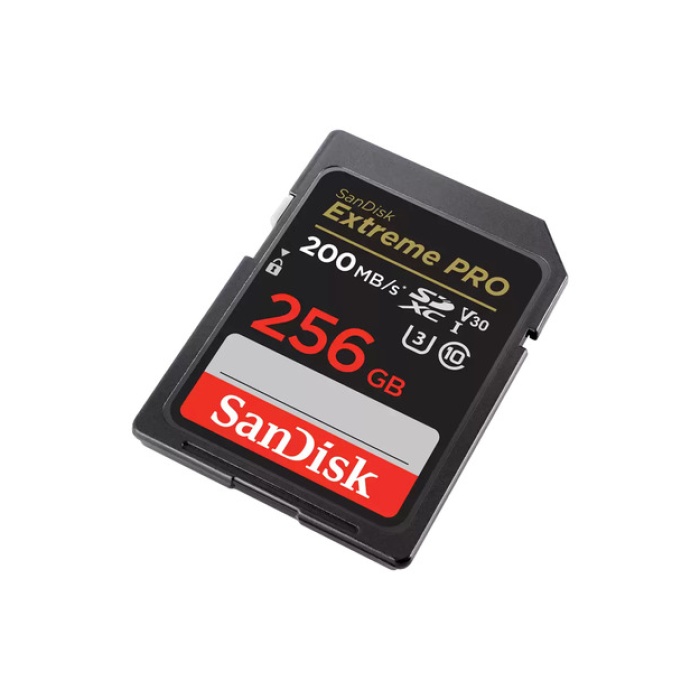 SanDisk Extreme Pro SD UHS I 256GB Card