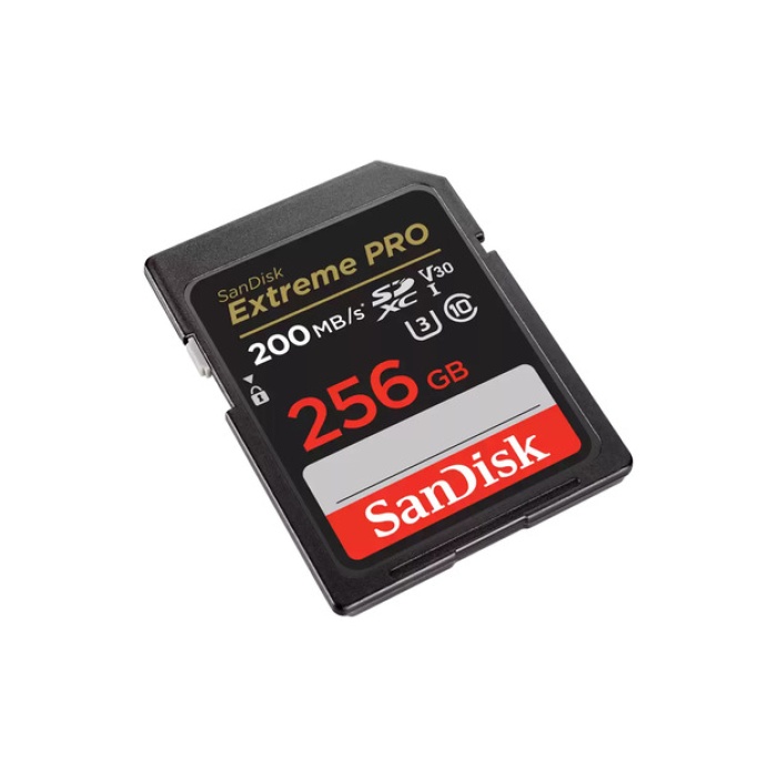 SanDisk Extreme Pro SD UHS I 256GB Card