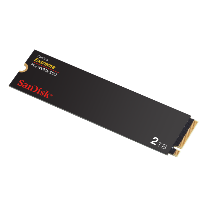 SANDISK EXTREME NVMe PCIe Gen 4 SSD 2TB