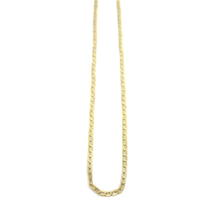 Halka Zincir Kolye - 14K Altın