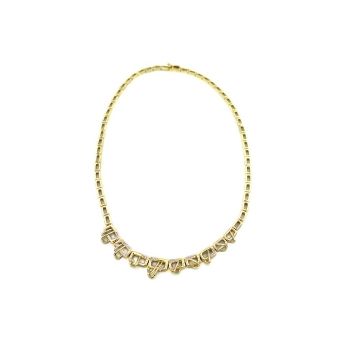 Tasarım Vip Kolye - Altın