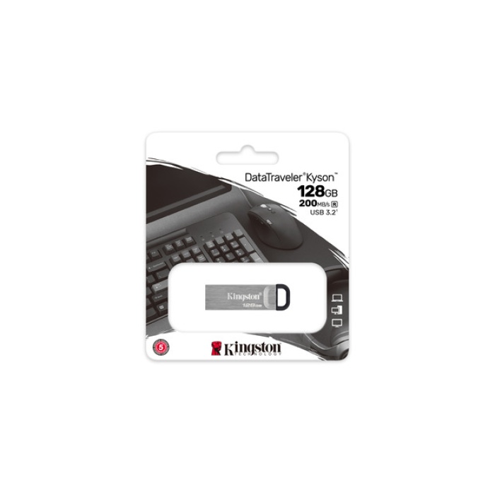 Kingston 128GB USB 3.2 Gen 1 DataTraveler Kyson