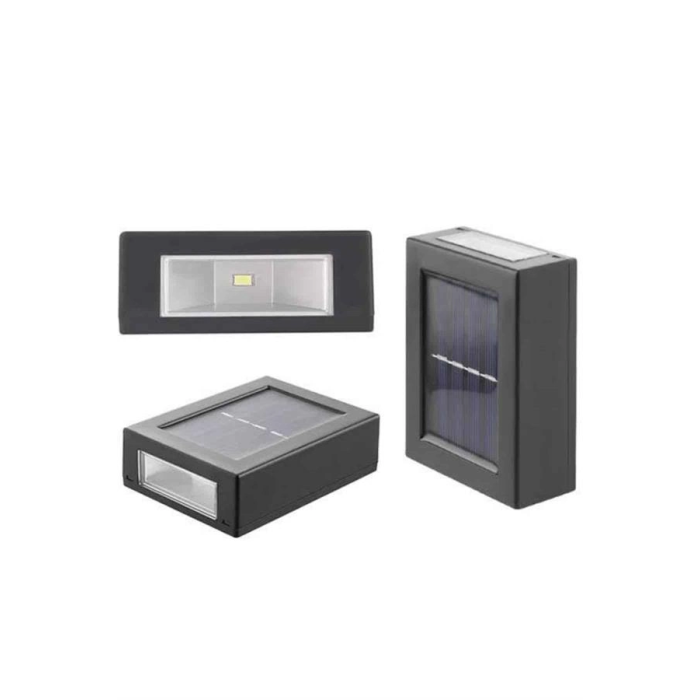 Dekoratif Duvar Lambası Solar Güneş Enerjili Bahçe Aydınlatması ( Lisinya )