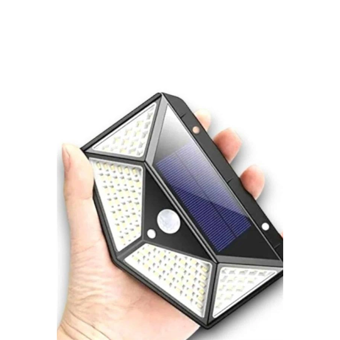 Güneş Enerjili Bahçe Lambası 100 Led Bahçe Lambası Bahçe Aydınlatma ( Lisinya )