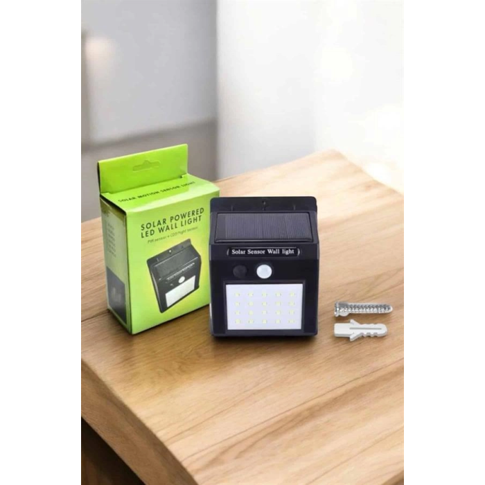 Solar Güneş Enerji Panelli Sensörlü Lamba Enerji Tasarruflu ( Lisinya )