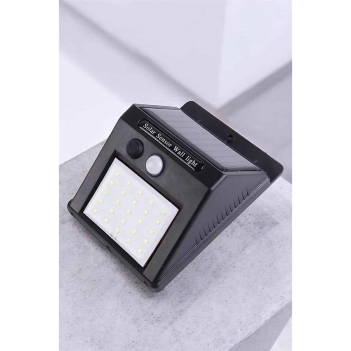 Güneş Enerjili Bahçe Lambası Solar Gece Aydınlatma Sensörlü Lamba ( Lisinya )