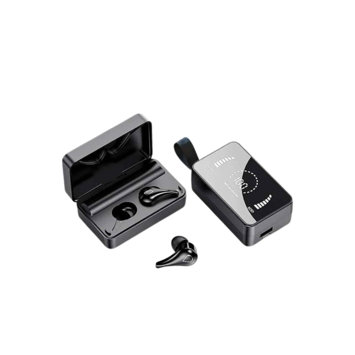 Tws Bluetooth Kulaklık Aynalı Kulaklık Dijital Göstergeli Dokunmatik Kontrol ( Lisinya )