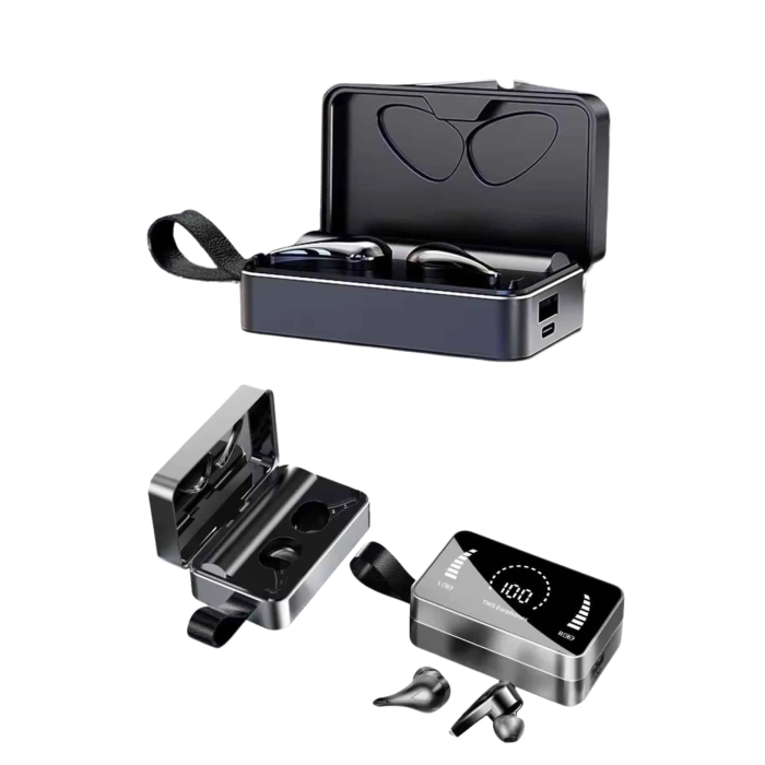 Tws Bluetooth Kulaklık Kablosuz Uzun Pil Ömrü Dijital Göstergeli Powerbank ( Lisinya )