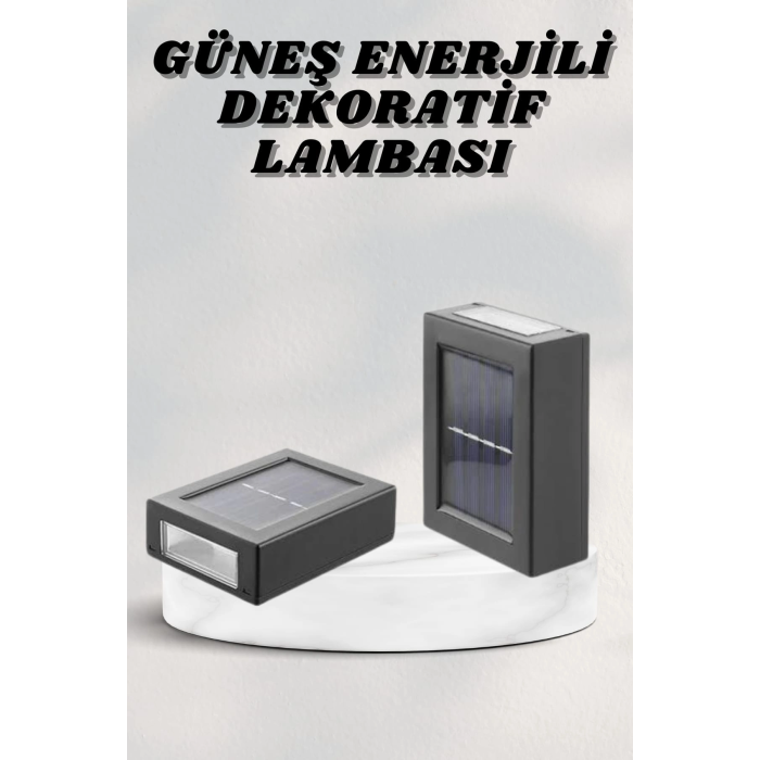 Bahçe Aydınlatması Solar Güneş Enerjili Dekoratik Led Işıklı Lamba ( Lisinya )