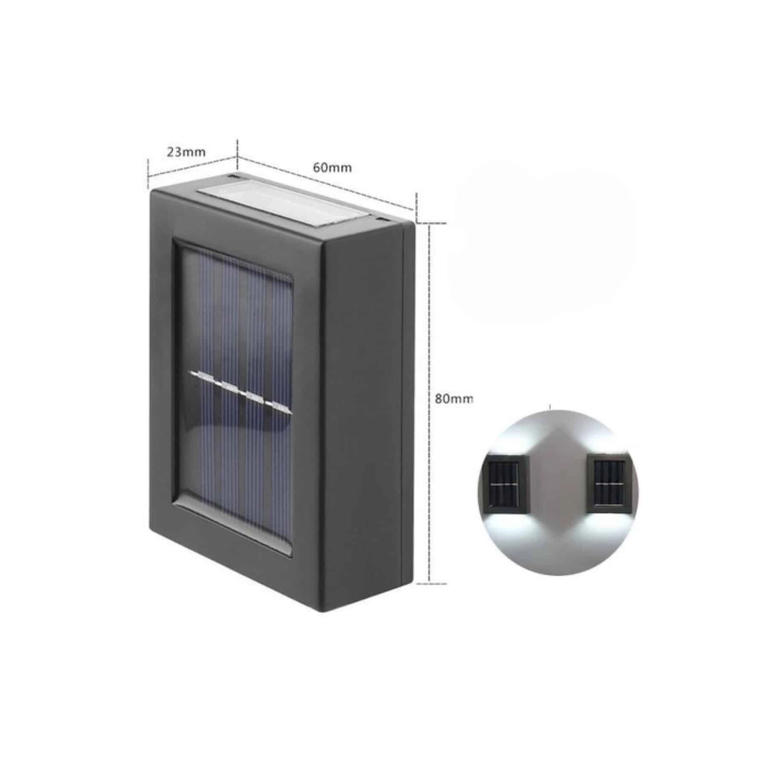 Bahçe Aydınlatması Solar Güneş Enerjili Dekoratik Led Işıklı Lamba ( Lisinya )