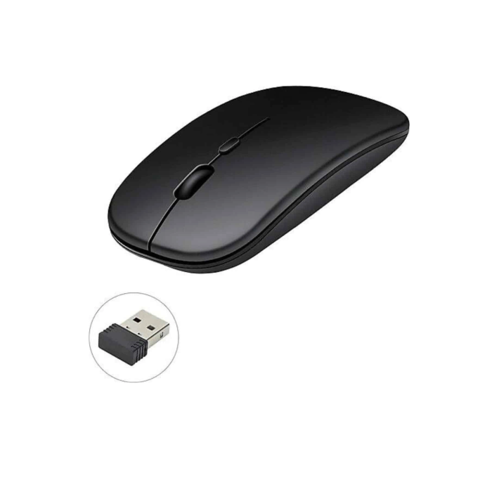 Kablosuz Mouse Fare Şarjlı Bluetooth Wireless Çift Modlu Sessiz ( Lisinya )