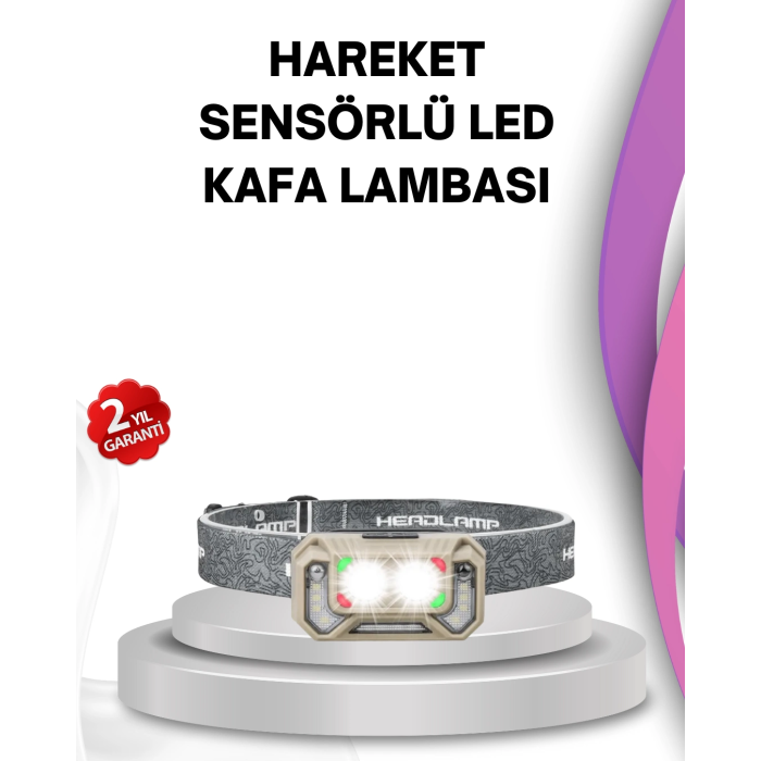 El Sallama Sensörlü Led Far Ayarlanabilir Işık Açısı ( Lisinya )