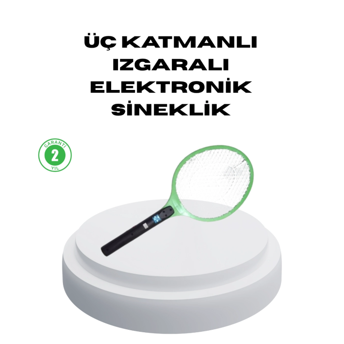 Pil İle Çalışan Elektronik Sinek Öldürücü – Çocuk Ve Evcil Hayvan Dostu Tasarım ( Lisinya )