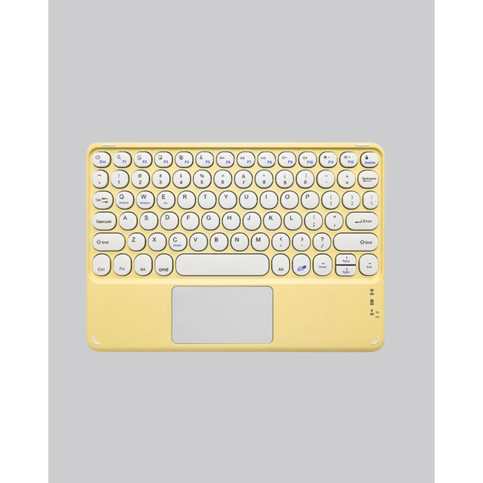 Bluetooth Kablosuz Klavye – İnce Slim Model, Tablet Ve Akıllı Tv Uyumlu, Sessiz Tuşlu Taşınabilir Klavye ( Lisinya )