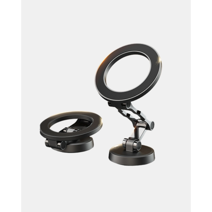 360° Dönebilen Katlanır Manyetik Araç Telefon Tutucu – Magsafe Uyumlu, Kompakt Ve Şık Tasarım ( Lisinya )