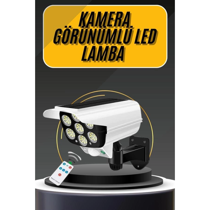 Led Lamba-güneş Paneli Destekli Uzaktan Kumandalı Solar Led Lamba ( Lisinya )