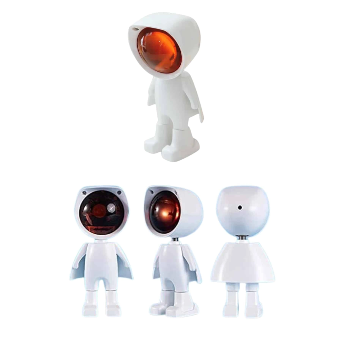 Projeksiyon Güneş Lambası Astronot Gün Batımı Projektör Led Işıklı ( Lisinya )