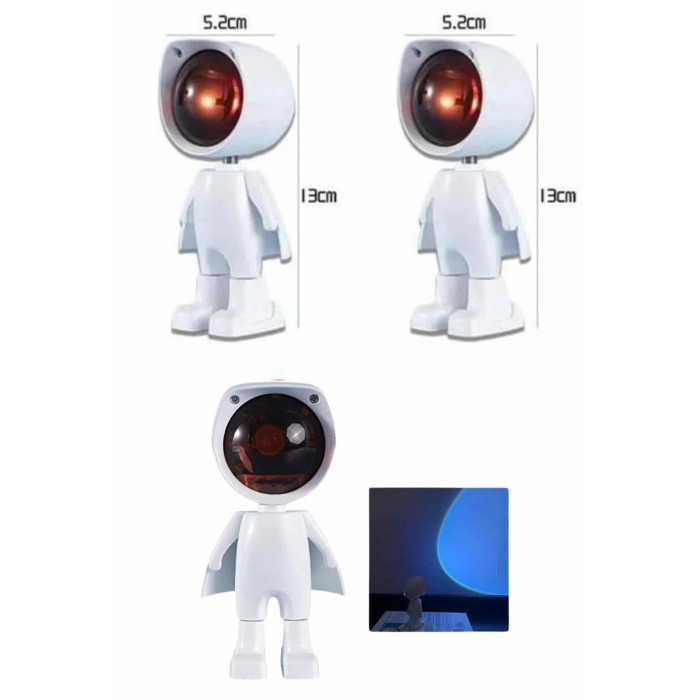 Projektör Atmosfer Işık Lambası Projektör Güneş Lambası Masa Lambası ( Lisinya )