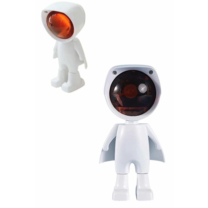 180 Derece Dönebilen Astronot Masa Ve Gece Lambası Projektör ( Lisinya )