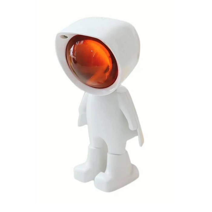 Gün Batımı Projektör Lamba Astronot Görünümlü Dekoratif Masa Lambası ( Lisinya )
