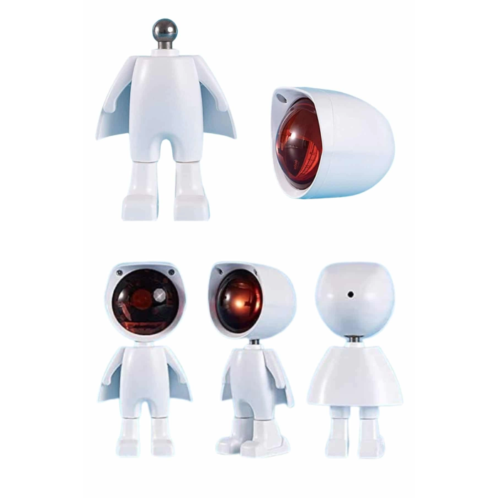 Gün Batımı Projektör Lamba Astronot Görünümlü Dekoratif Masa Lambası ( Lisinya )