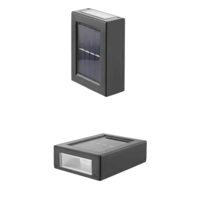 Yeni Model Solar Çift Taraflı Duvar Lambası Dekoratif Duvar Lambası ( Lisinya )