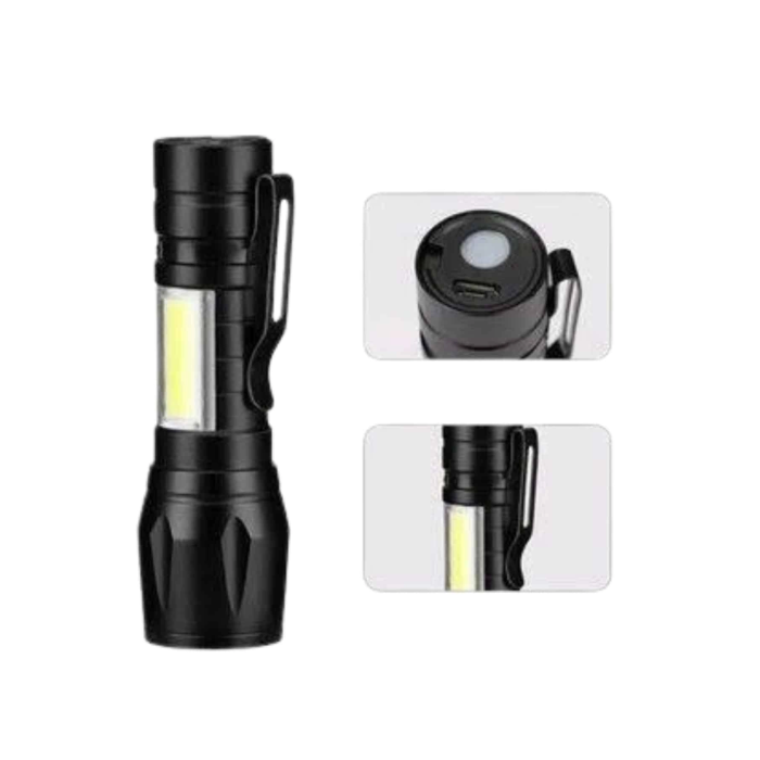 Led Lamba El Feneri Küçük Taşınabilir Usb Şarjlı Acil Durum Lambası ( Lisinya )