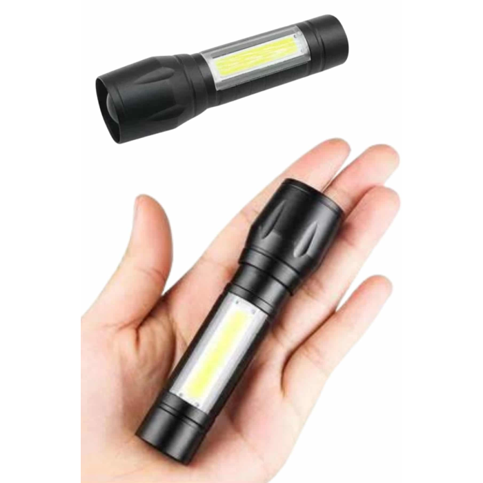 El Feneri Uzun Menzilli Usb Şarj Edilebilir Kamp Lambası ( Lisinya )