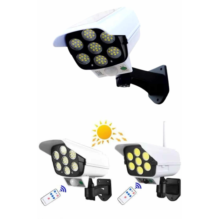 Kamera Görünümlü Solar Lamba ( Lisinya )