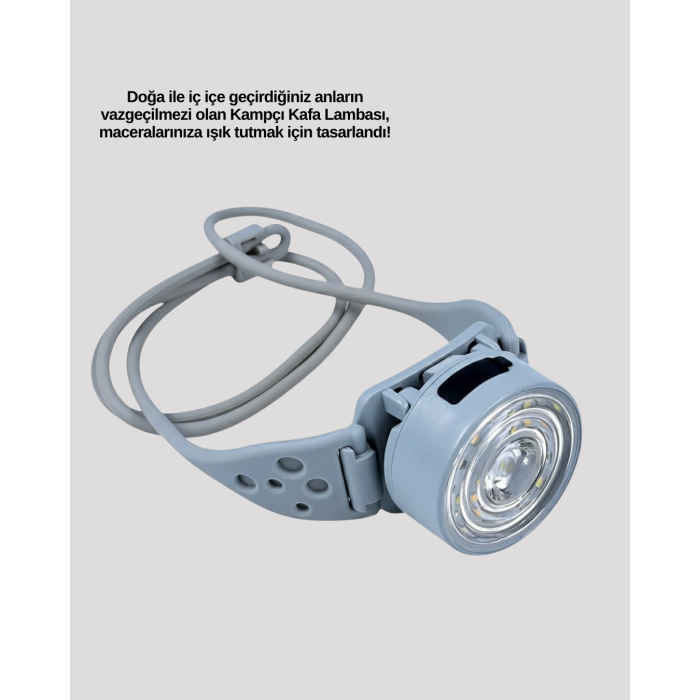 Suya Dayanıklı Led Kafa Lambası Outdoor Kullanım ( Lisinya )