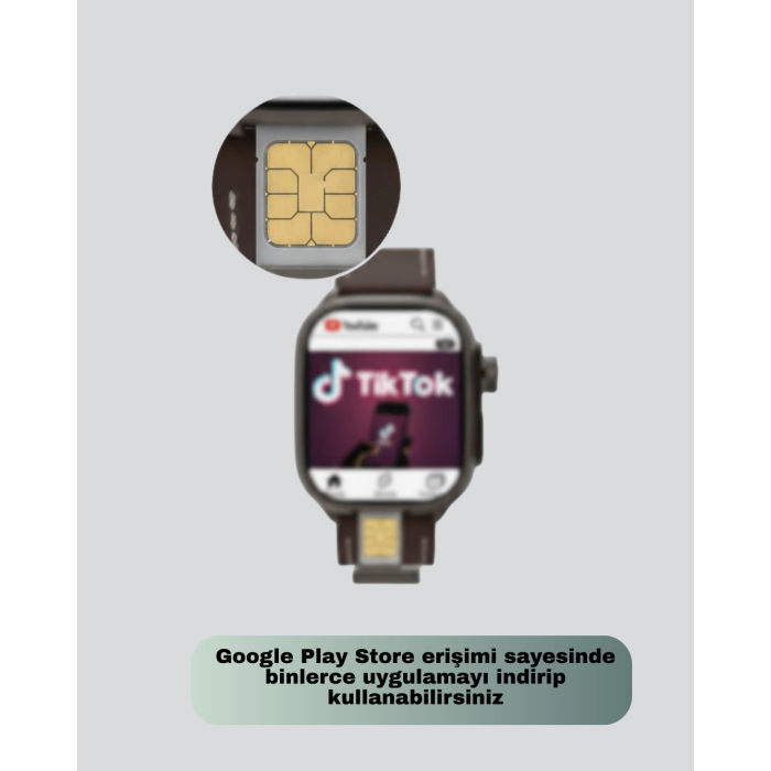 Sım Kartlı Akıllı Saat Gps Kablosuz Bluetooth Destekli ( Lisinya )