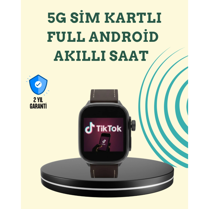 Amoled Ekranlı Akıllı Saat Whatsapp Tiktok Youtube ( Lisinya )