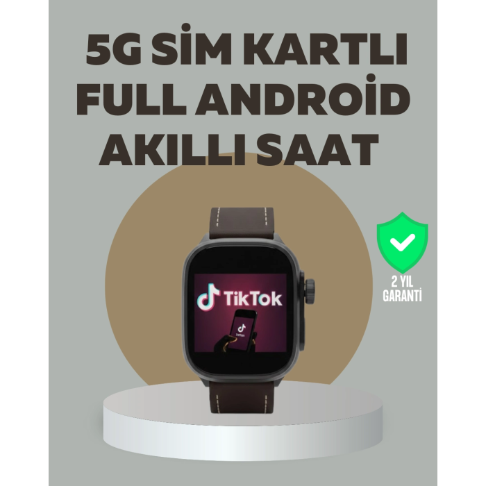 Android Akıllı Saat 5g Destekli Uygulama İndirme ( Lisinya )