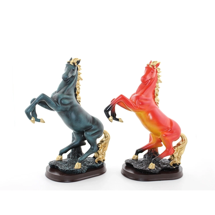 Polyester Şahlanmış At Figürü Alk1622 - Lisinya