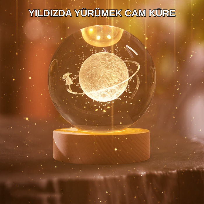 RGB LED Disko Topu Projektör – Ev Partileri, Doğum Günleri ve Eğlence İçin Işık Şovu - Lisinya