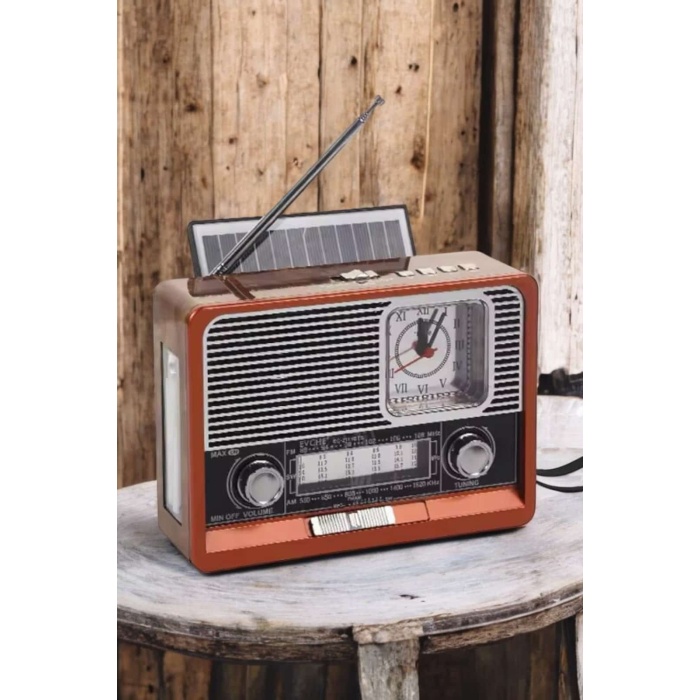 Nostaljik Radyo USB,AUX Ve SD Kart Girişli Bluetooth Bağlantılı - Lisinya