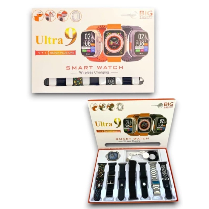 WATCH9 7 KORDONLU AKILLI SAAT - Lisinya