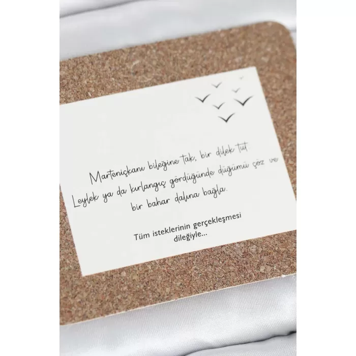 Marteniçka Bileklik 2li Yonca ve Nazarlı Model