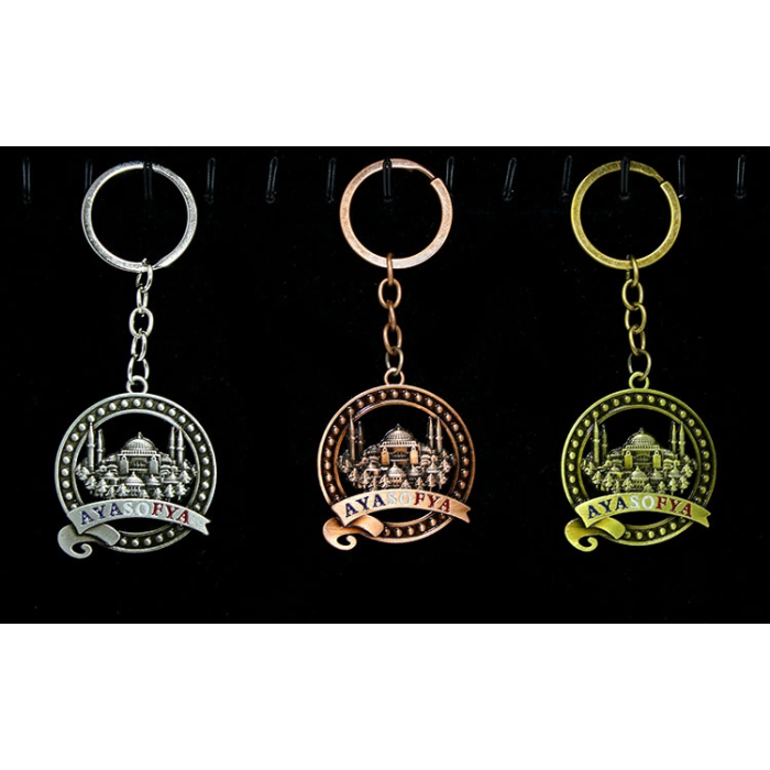 Metal Ayasofya Anahtarlık Alk2205 -