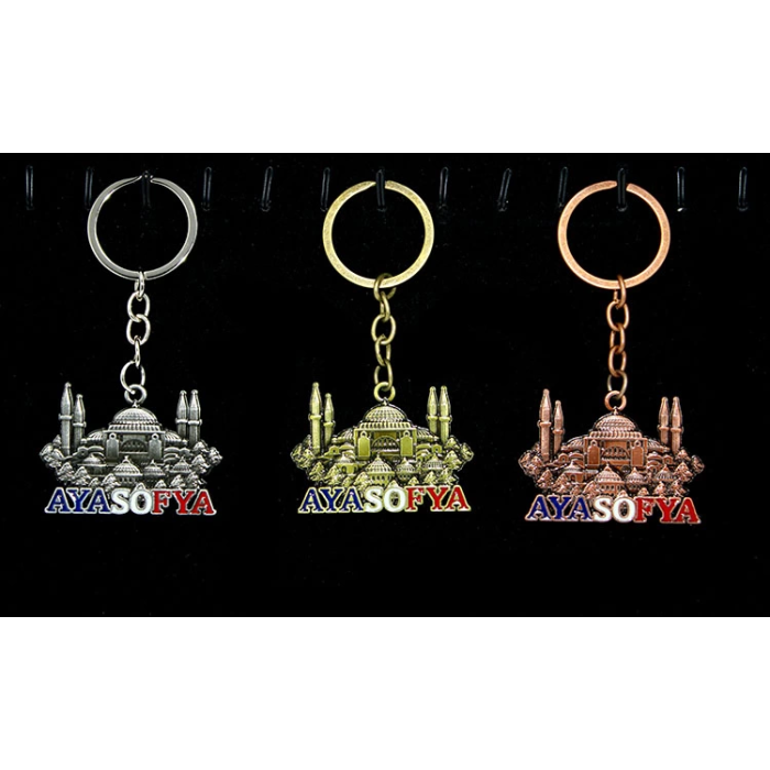 Metal Ayasofya Anahtarlık Alk2206 -