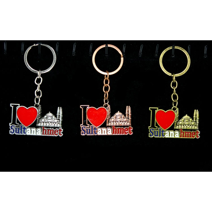Metal Sultanahmet Anahtarlık Alk2216 -