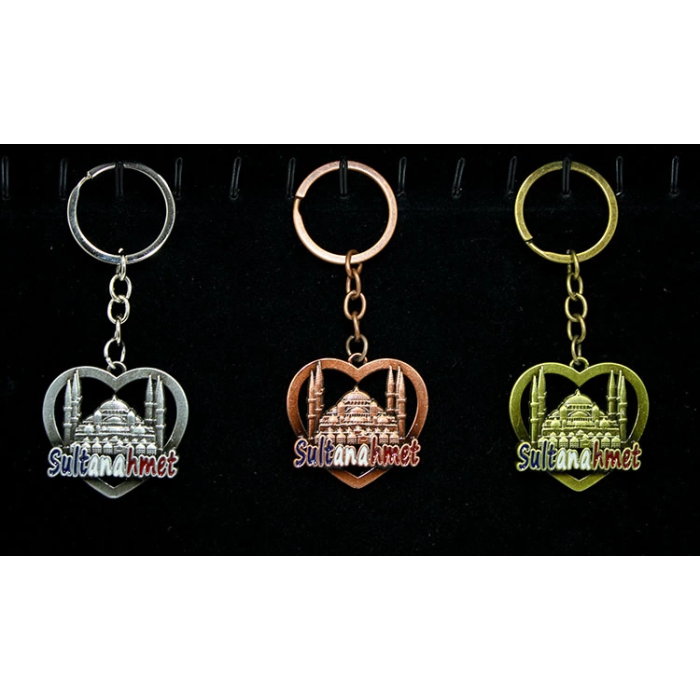 Metal Sultanahmet Anahtarlık Alk2218 -