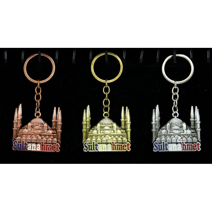 Metal Sultanahmet Anahtarlık Alk2222 -