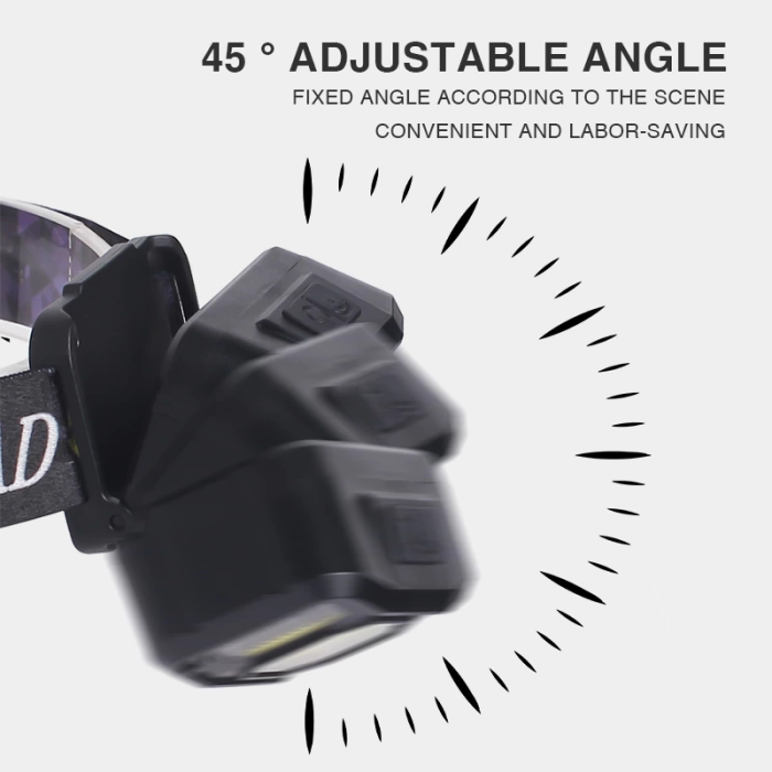 Ps-024 Pratik Sensörlü Sinyalli Şarjlı Kafa Lambası -