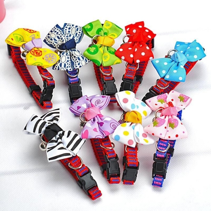 Çıngıraklı Kedi-Köpek Papyonu -