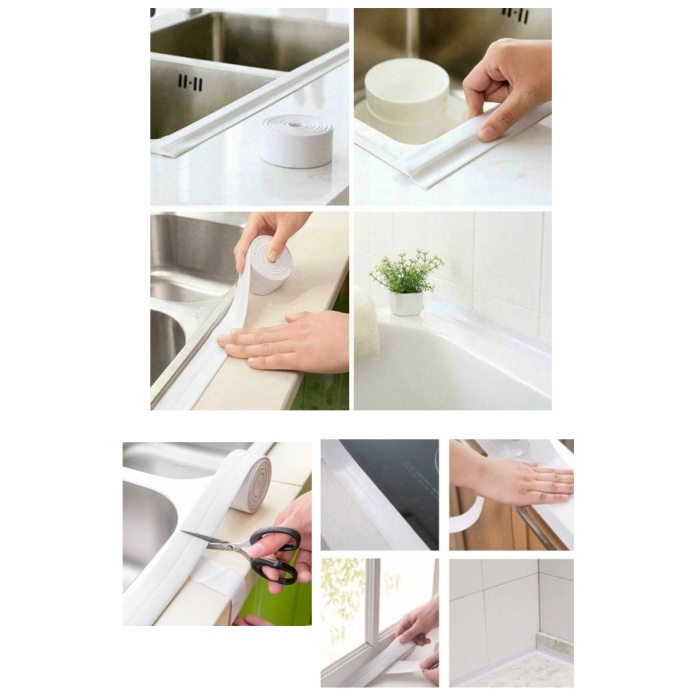 Su Sızdırmaz Bant Lavabo Küvet Kenar Bandı 4 CM -