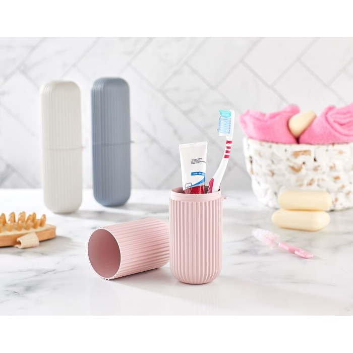 2 Adet Seyahat Kabı Çanta İçi Makyaj Kutusu -