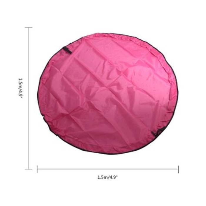 Taşınabilir Büyük Oyuncak Hurcu - PEMBE -