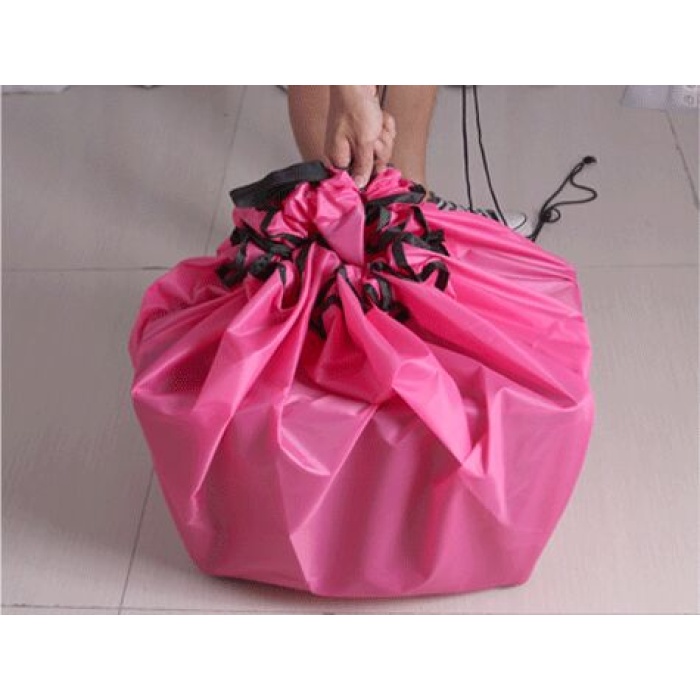 Taşınabilir Büyük Oyuncak Hurcu - PEMBE -