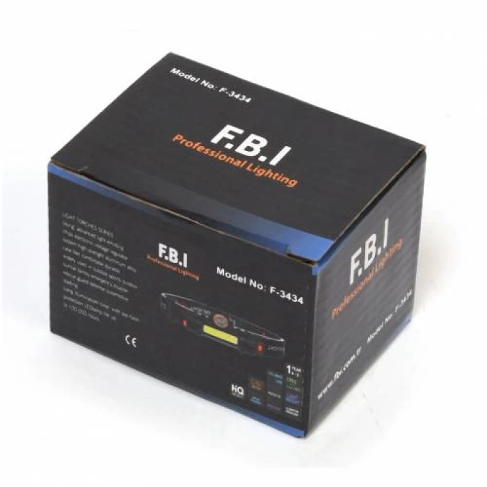 F-3434 Şarjlı Mıknatıslı Kafa Feneri -